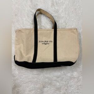 L.L. Bean Beige and Black Men's Tote Bag